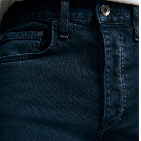 rag & bone Fit 2 Bayview Slim Fit Dark Indigo Authentic Stretch Jean 36 x 30 - Picture 3 of 15